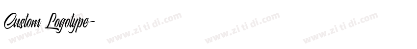 Custom Logotype字体转换
